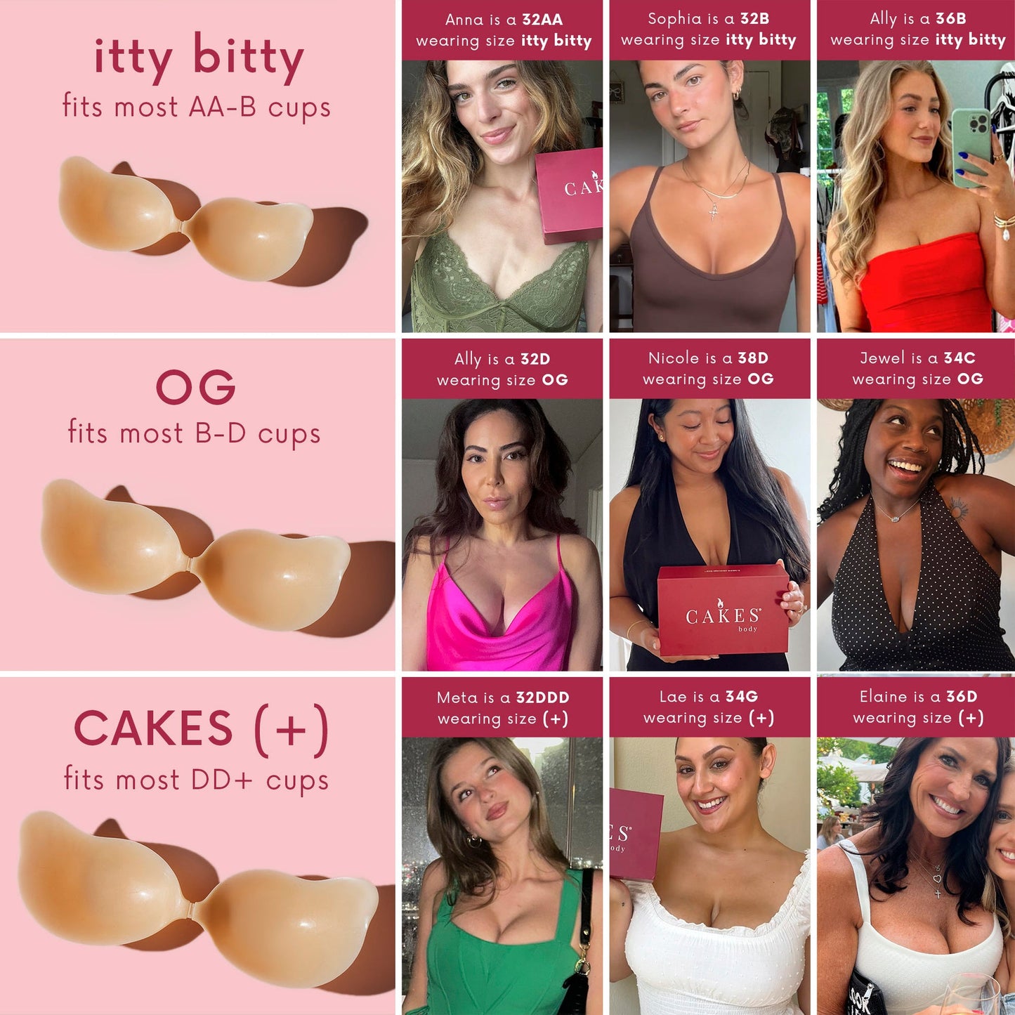 CAKES PlungePerfect Bra